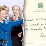 Margaret Thatcher document found in garage heads to auction for 5K