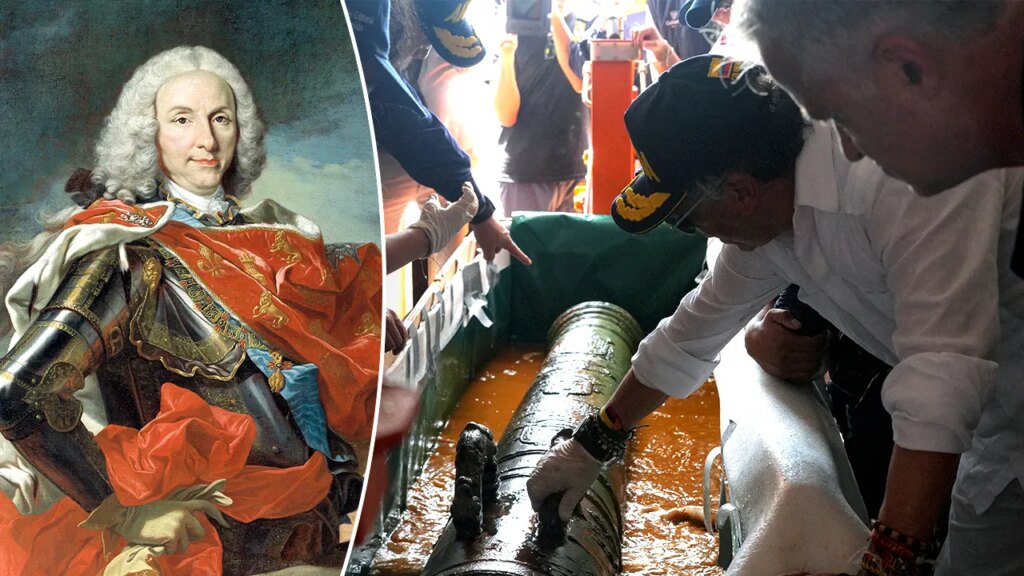Colombia recovers treasure from B San José galleon shipwreck