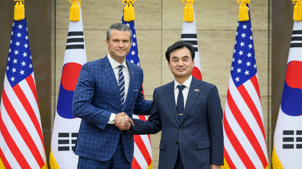 Pete Hegseth praises South Korea’s commitment to defense spending boost