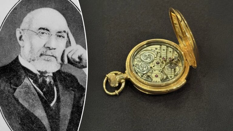 Rich Titanic passenger’s gold pocket watch may be most expensive artifact ever sold