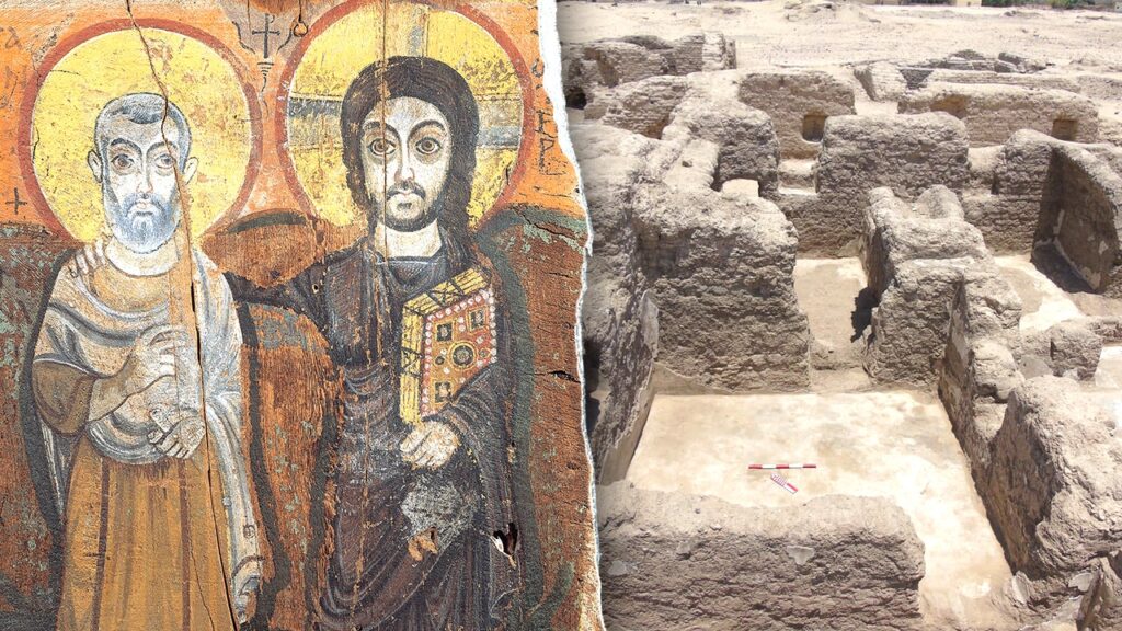 Ancient Christian monastic complex uncovered by archaeologists in Egypt’s Sohag province