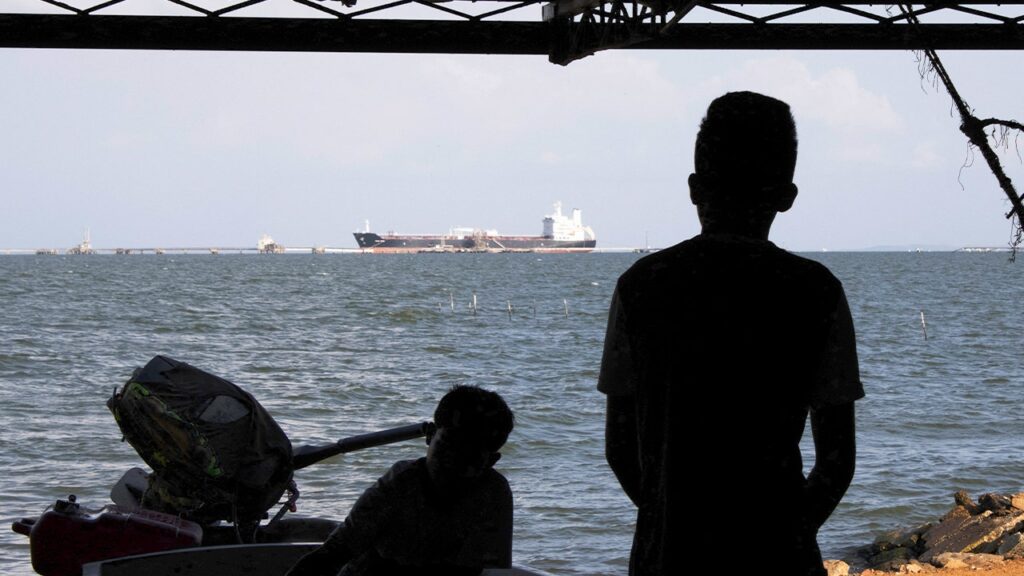 Coast Guard boards oil tanker allegedly trying to evade US blockade