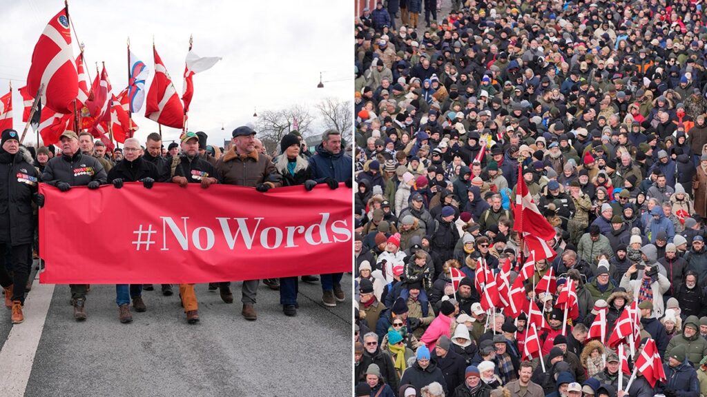 Trump NATO criticism sparks Danish veteran protest at US Embassy in Denmark