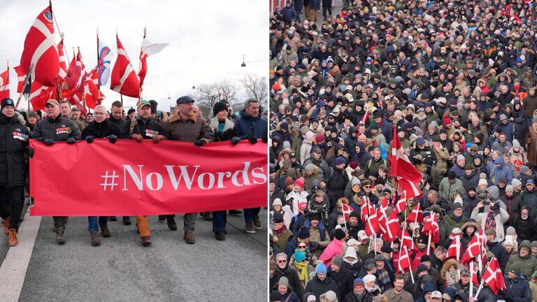 Trump NATO criticism sparks Danish veteran protest at US Embassy in Denmark
